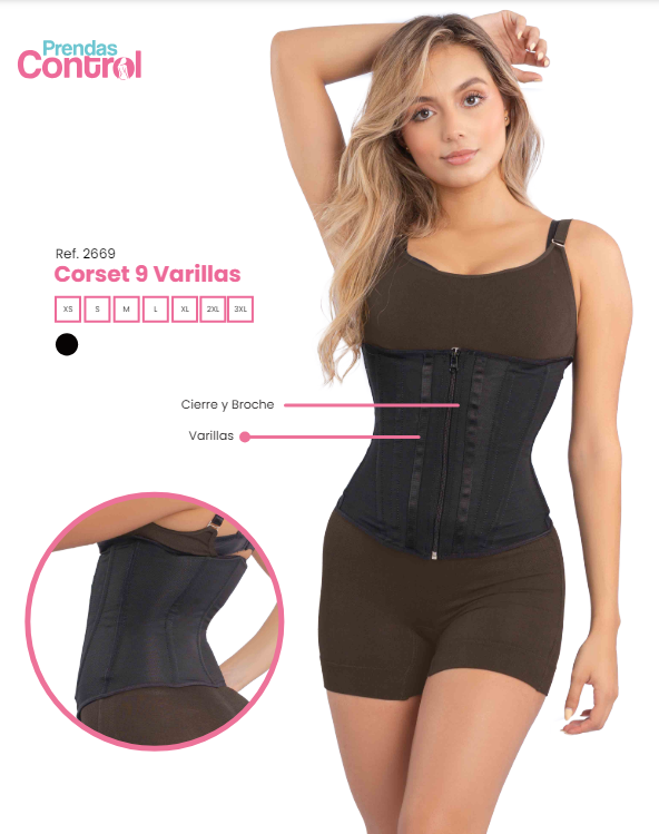 Corset 9 Varillas 2669